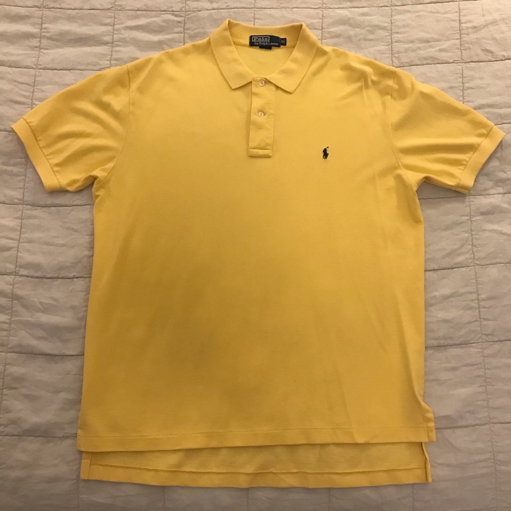 Polo by Ralph Lauren yellow polo shirt
